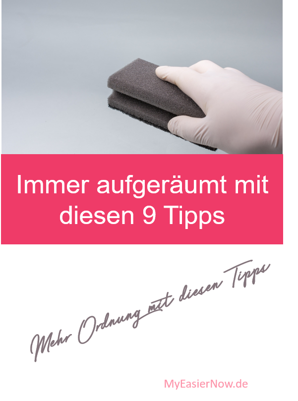 Pin Ordnung Immer aufgeräumt